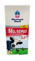 Молоко ультрапастеризованное &quotМолочный Терем" мдж 3,2 1 литр ТБА БЗМЖ